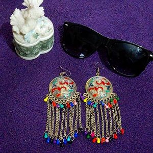 Golden & multi colour